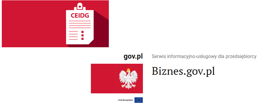 Infografika przedstawiająca przejście CEiDG na Biznes.gov.pl
