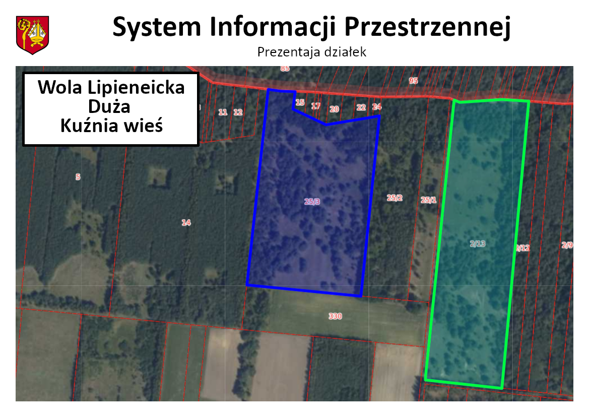 Prezentacja działek
