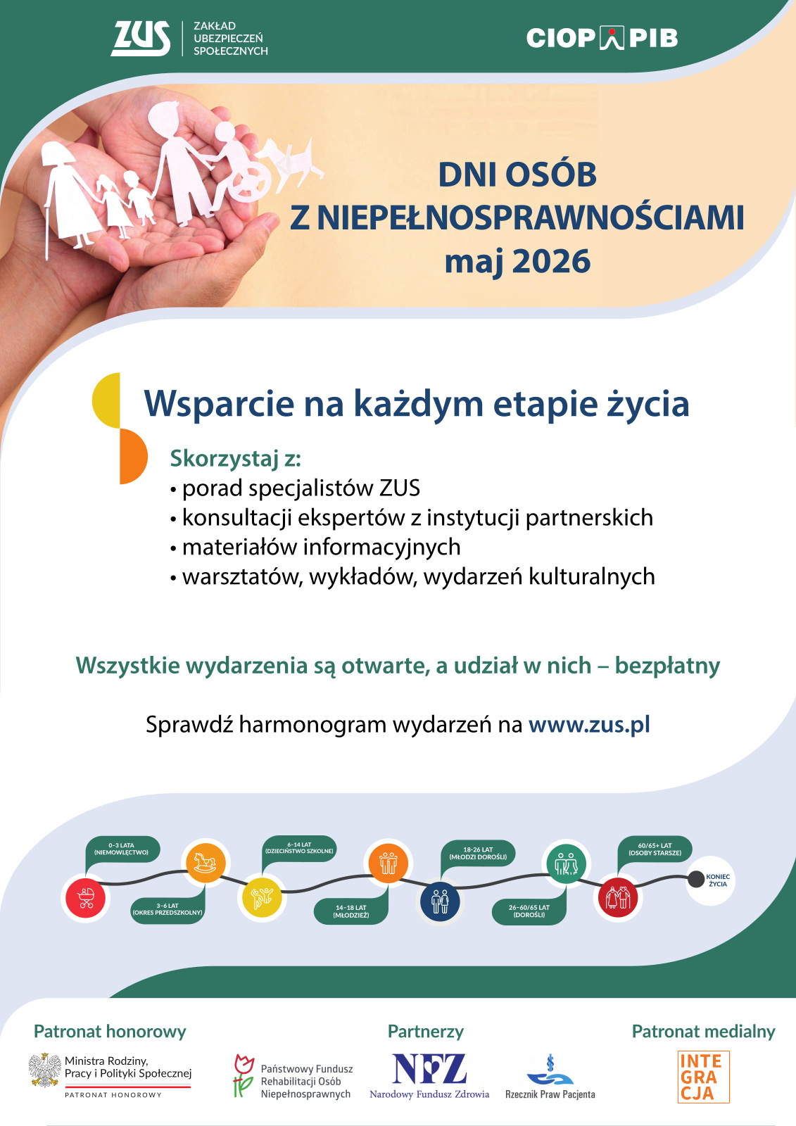 "Dni Osób z Niepełnosprawnościami maj 2026" - treść w artykule