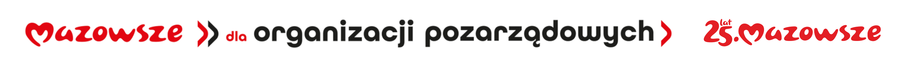 loga Mazowsze dla organizacji pozarządowych 25lat Mazowsze