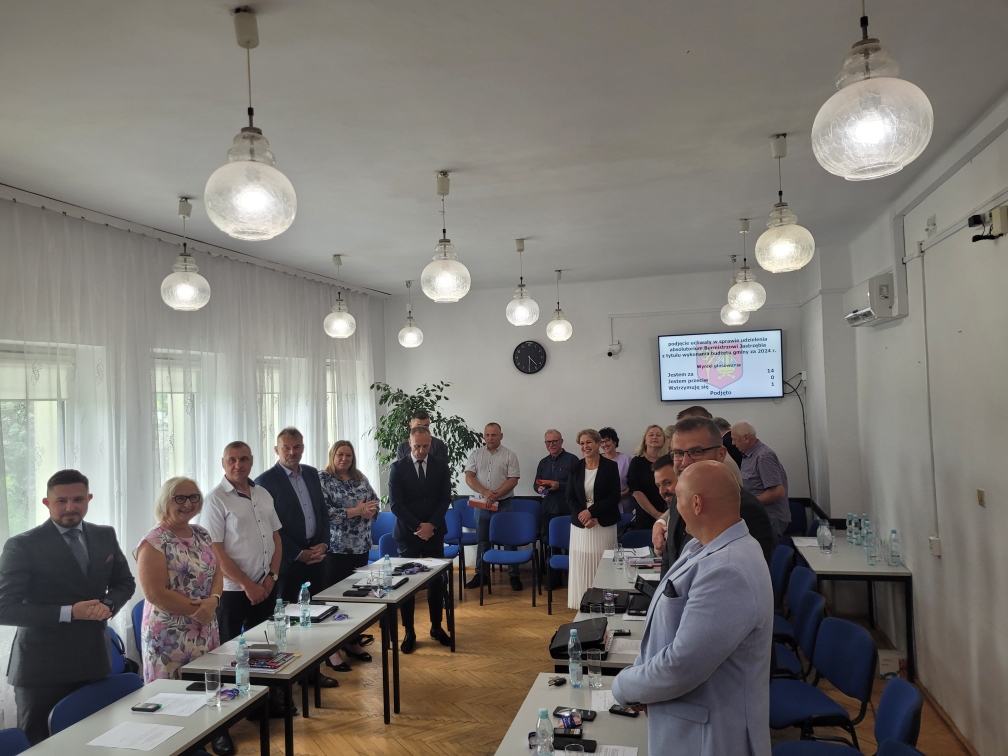 Radni na XV Sesji Rady Miejskiej w Jastrzębiu